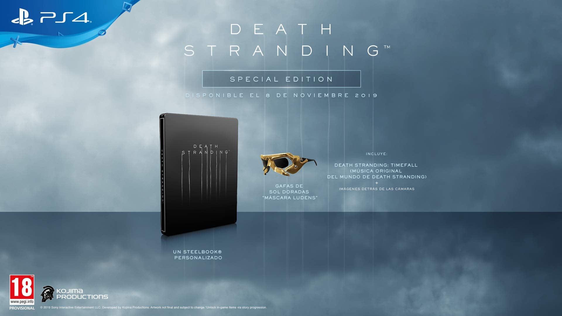 Sony CEE Games (Nouvelle génération) Death Stranding - Édition spéciale (PS4) Sony CEE Games (Nouvelle génération) Death Stranding - Édition spéciale (PS4)
